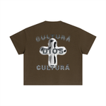 Load image into Gallery viewer, Cultura De Dios  Essential Cotton Boxy T-Shirt

