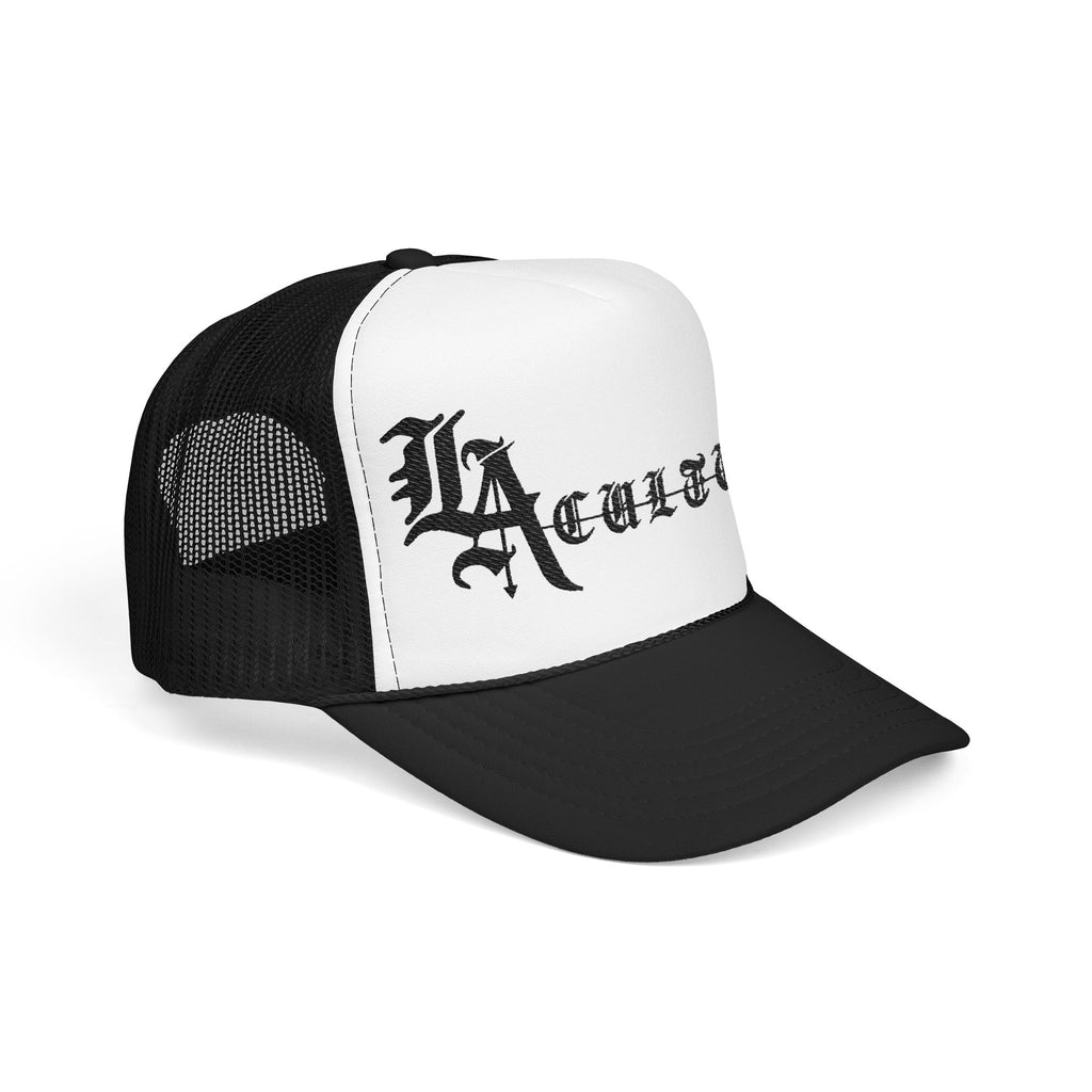 LA Cultura text Foam Trucker Hat