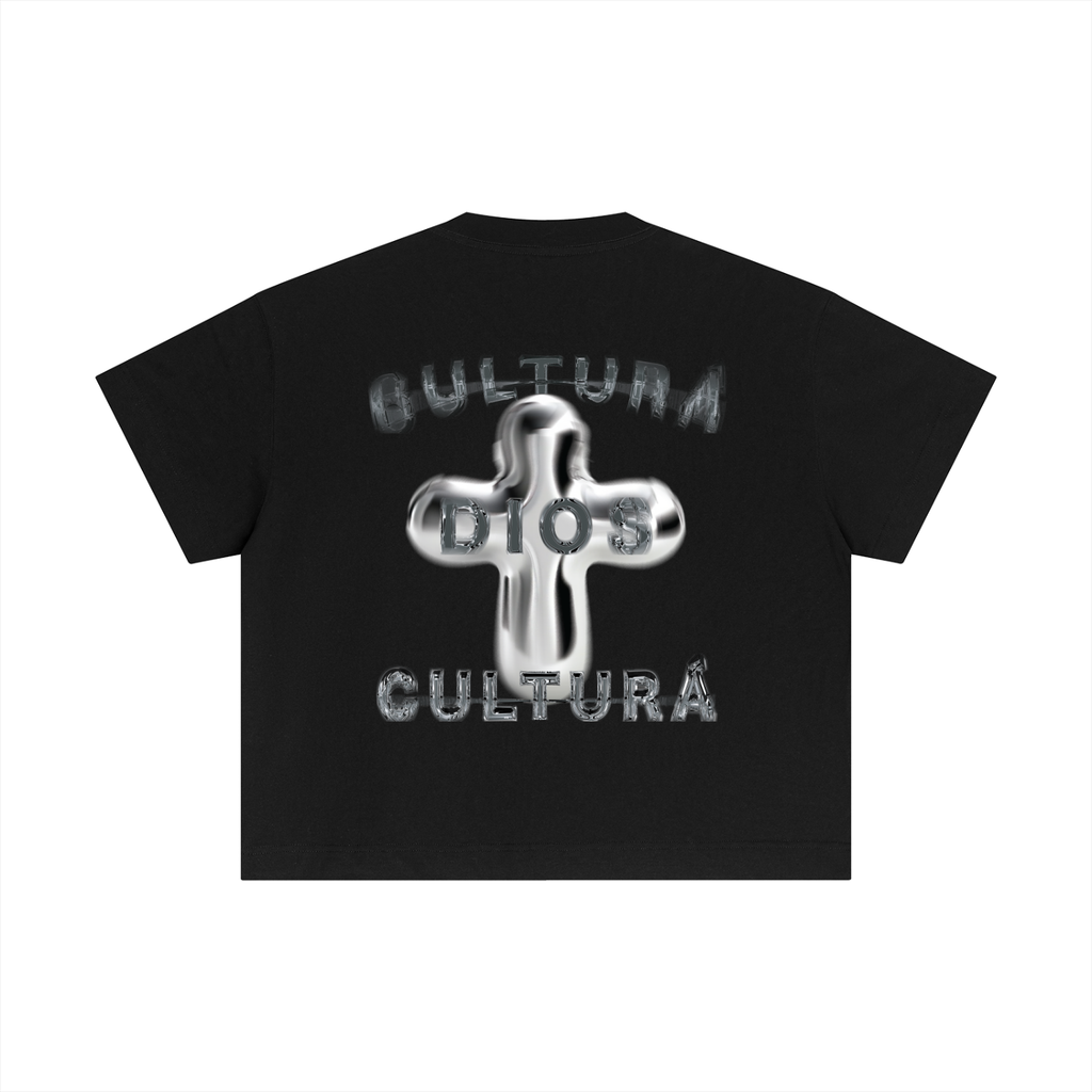 Cultura De Dios  Essential Cotton Boxy T-Shirt
