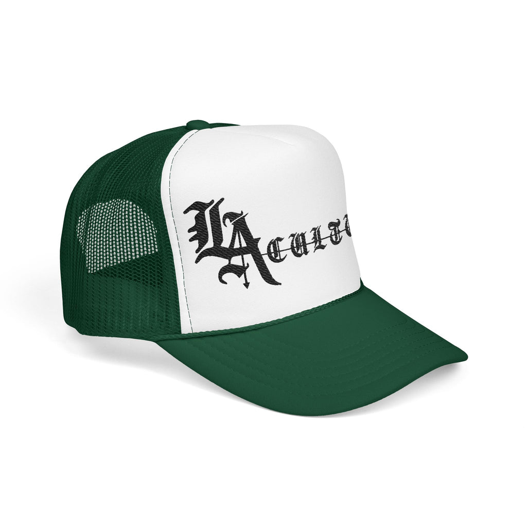 LA Cultura text Foam Trucker Hat