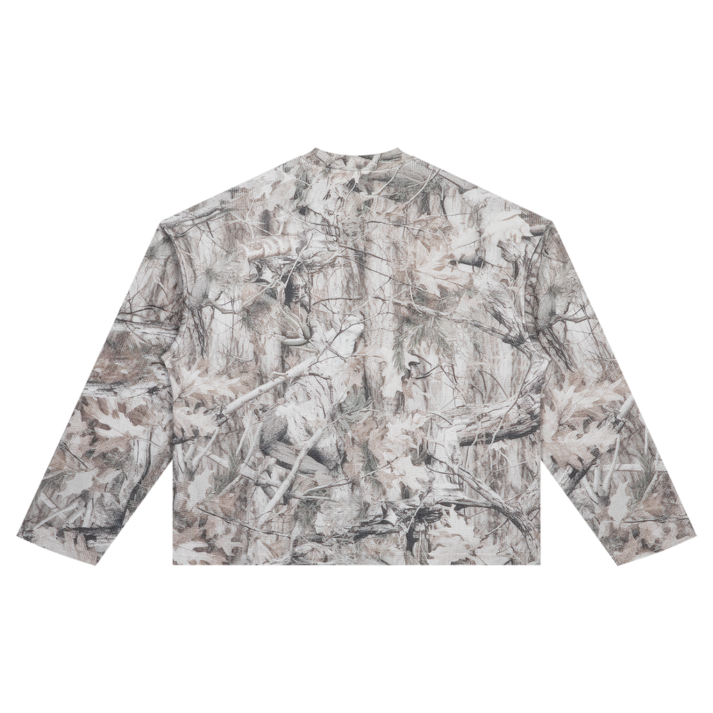 Cultura - Tree Camo Waffle T-Shirt