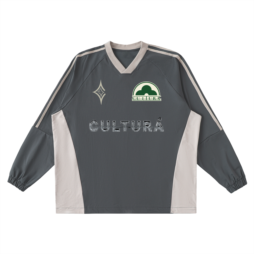 Cultura Clover  Club V-Neck Long-Sleeve T-Shirt
