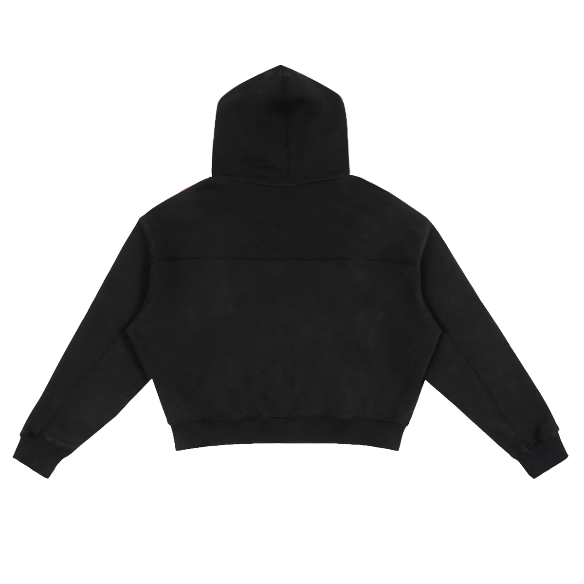 Cultura -Fleece Zip-Up Boxy Hoodie