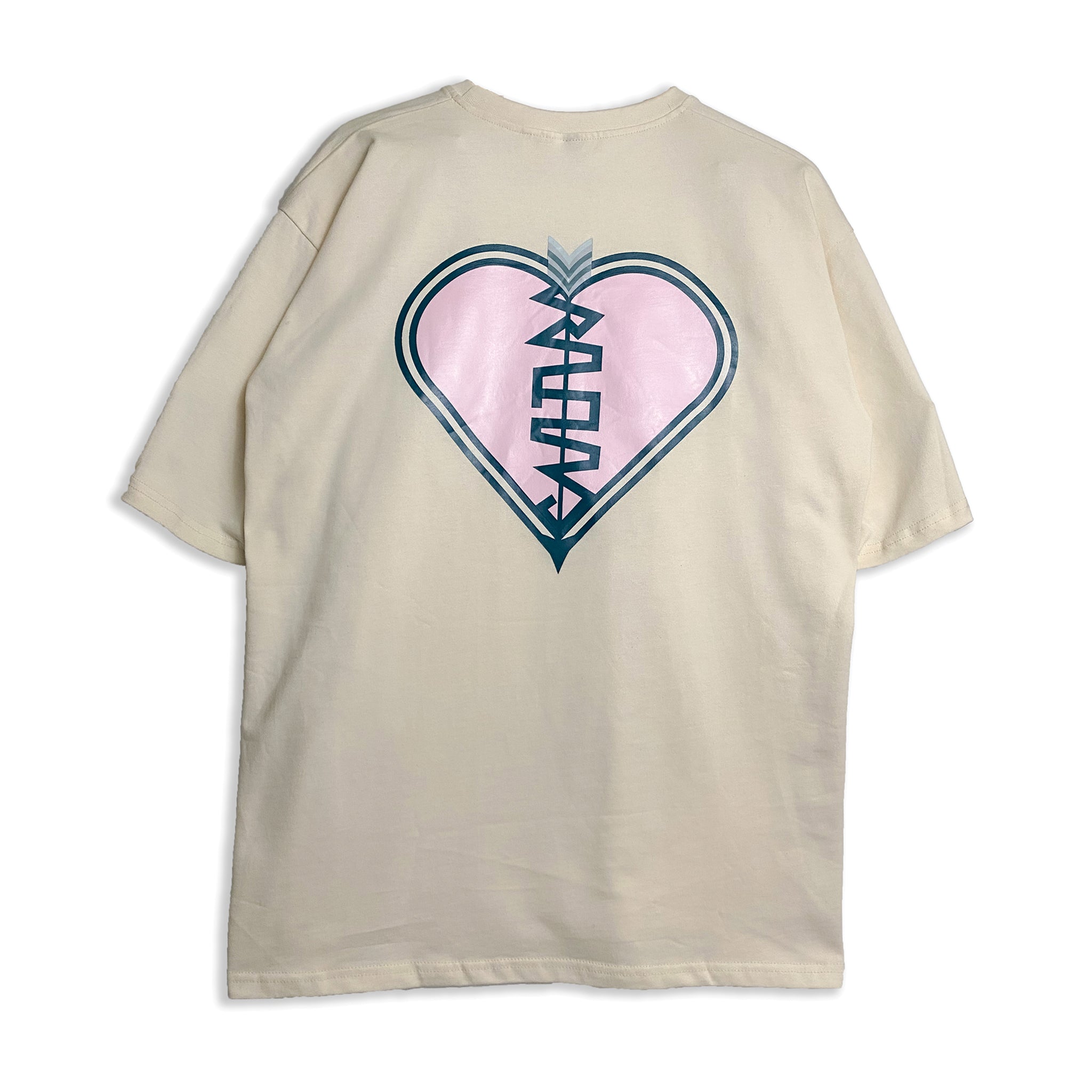 Culturá Broken Heart Oversized Tee - La Culturá Co.