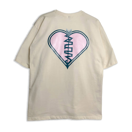 Culturá Broken Heart Oversized Tee - La Culturá Co.