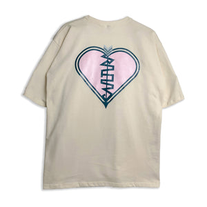 Culturá Broken Heart Oversized Tee - La Culturá Co.