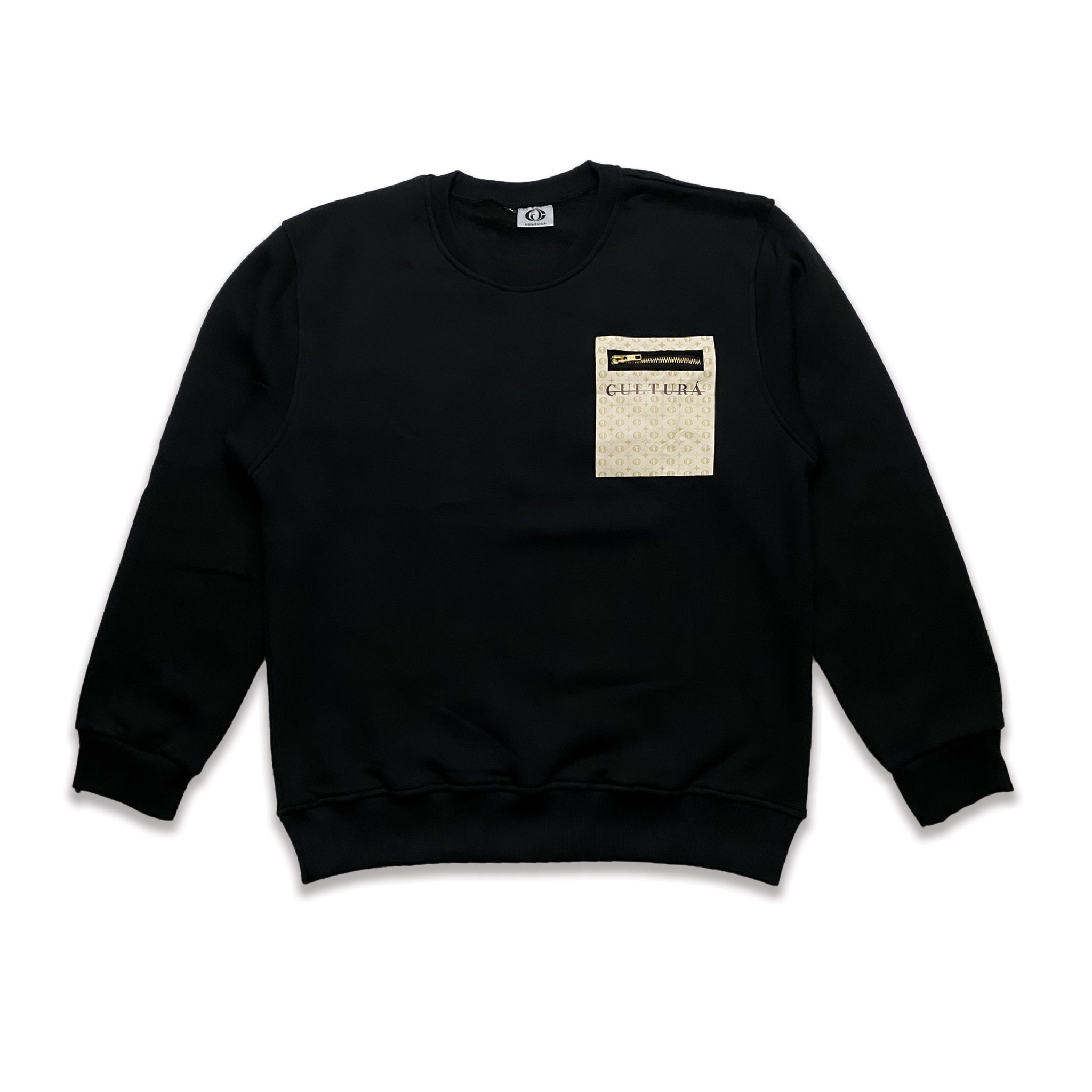 Culturá Monogram Pocket Sweater - La Culturá Co.